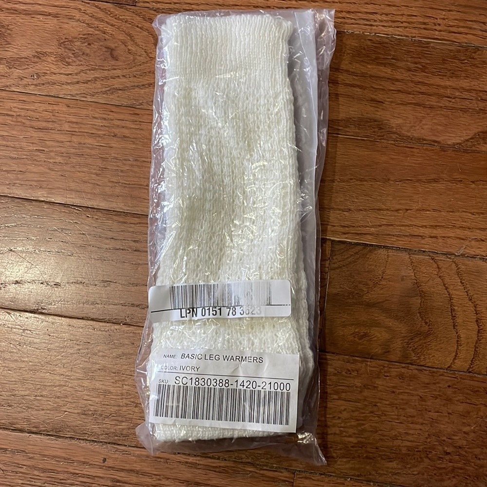 Basic leg warmers